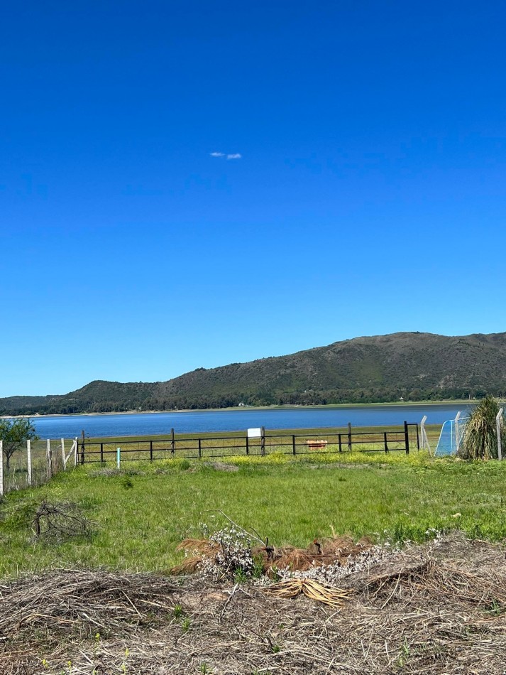 TERRENO FRENTE AL LAGO POTRERO DE GARAY